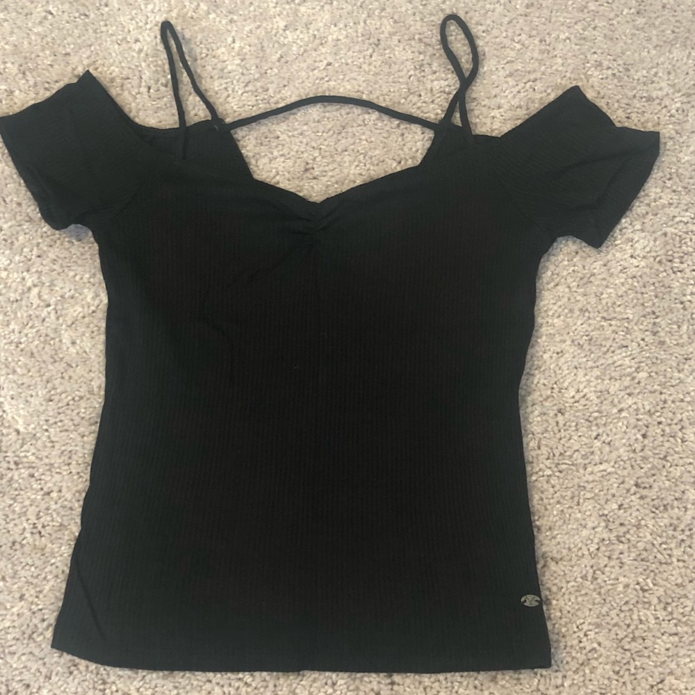 AEO Black crop - size M